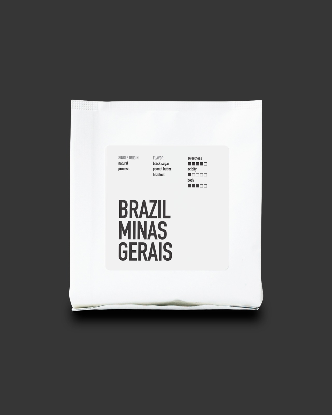 벧포 커피스토어, [80g] 브라질 미나스 제라이스