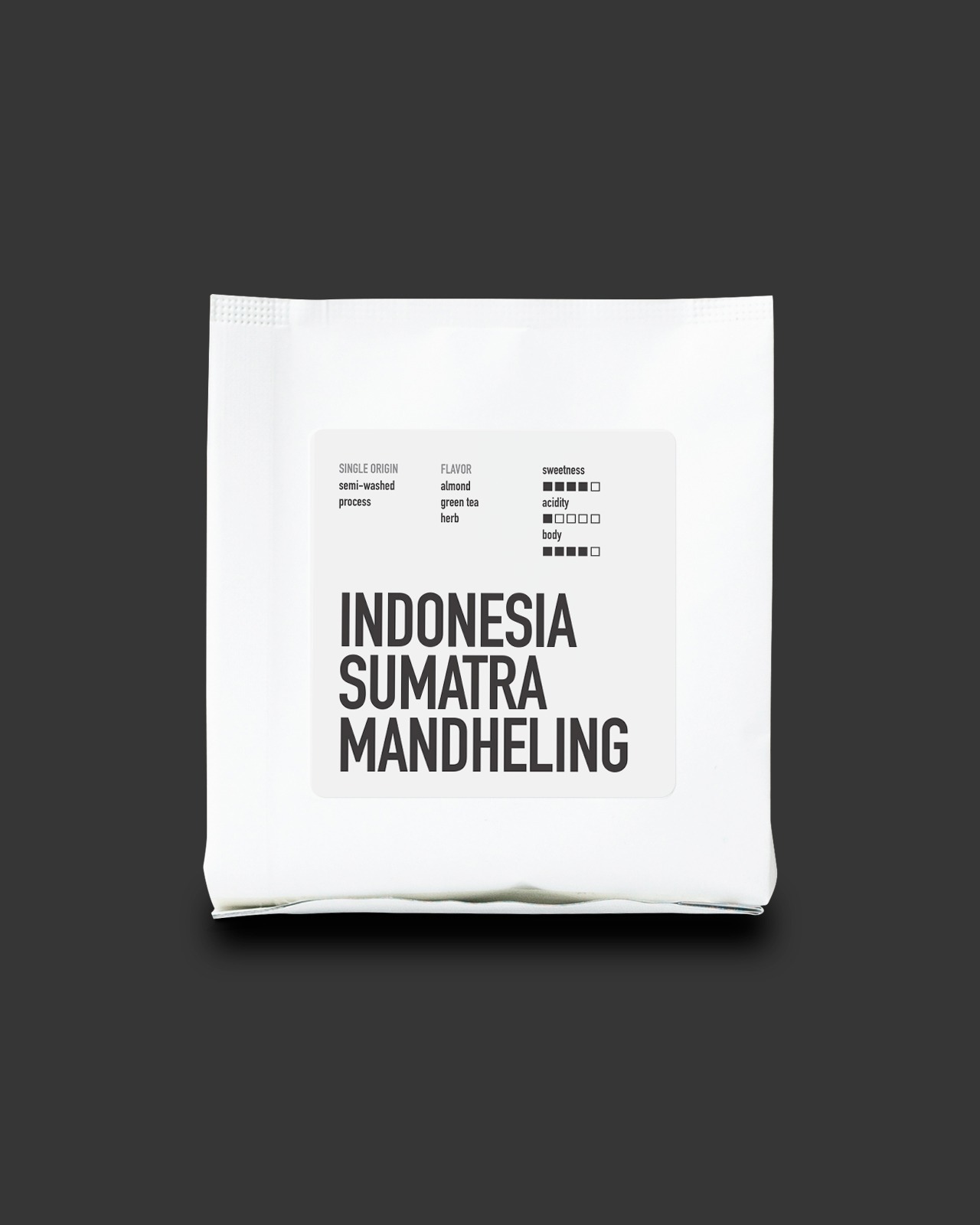 벧포 커피스토어, [80g] 인도네시아 만델링 G1