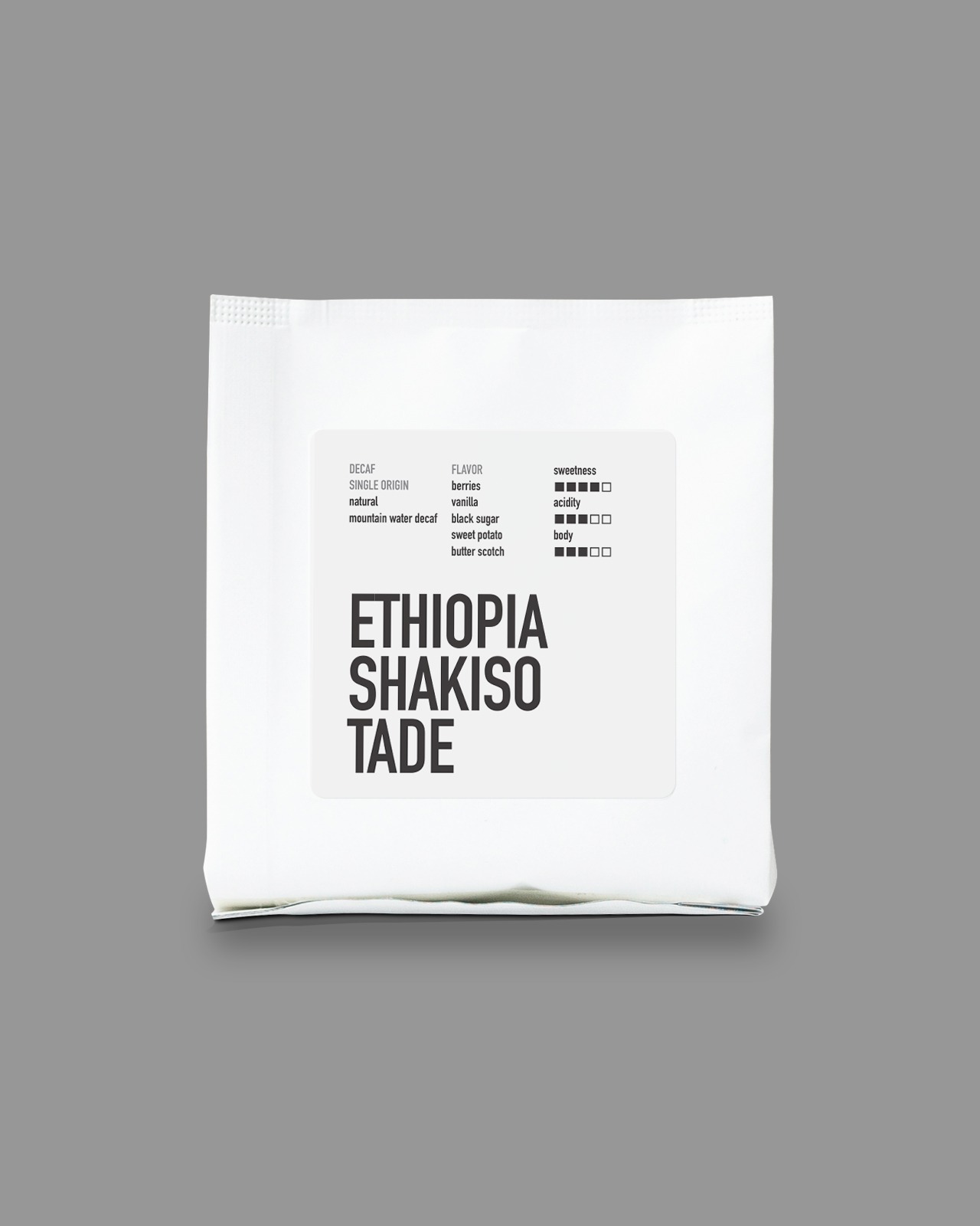 벧포 커피스토어, [80g 디카프] 에티오피아 샤키소 타데