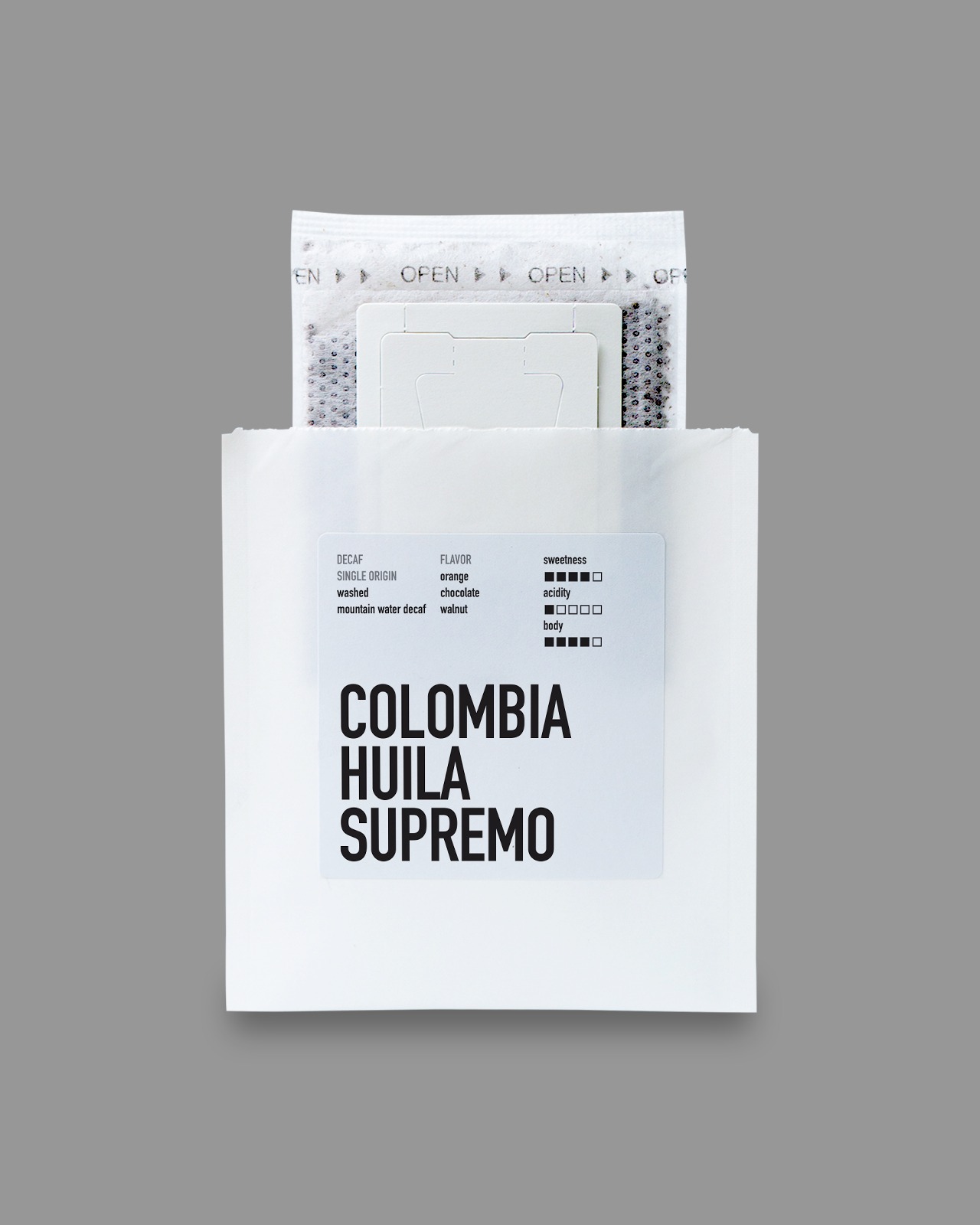벧포 커피스토어, [드립백 디카프] 콜롬비아 수프리모 후일라
