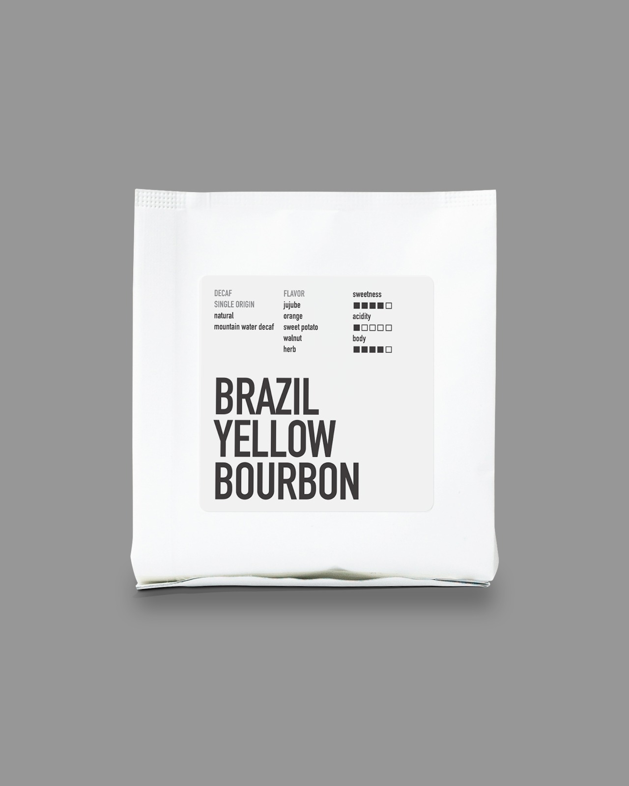 벧포 커피스토어, [80g 디카프] 브라질 옐로우 버번 내추럴